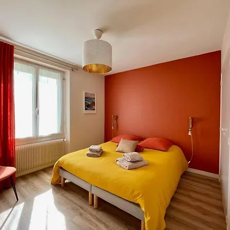 « bleu Comme Mer » T2 A Deux Pas Des Plages Apartament