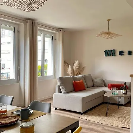 « bleu Comme Mer » T2 A Deux Pas Des Plages Apartament *